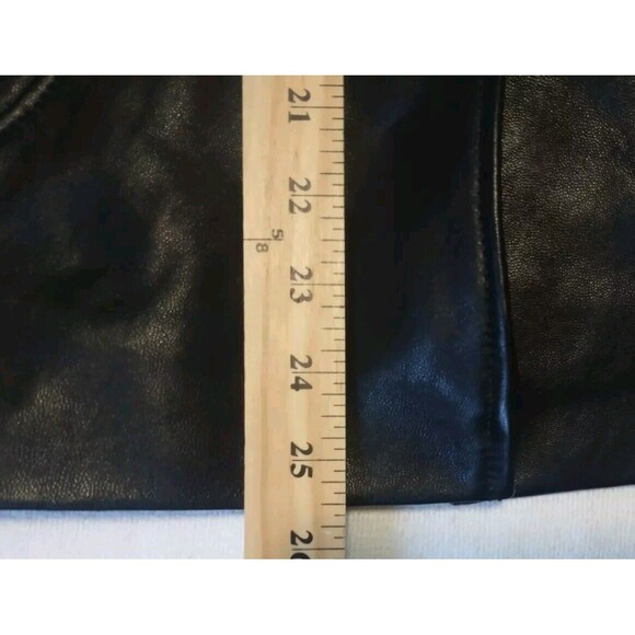 IZZI  LEATHER Black jacket large (298 of 300) Rn 38843 - Picture 14 of 16